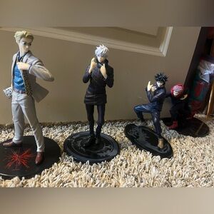 Jujutsu Kaisen Set of 4 Anime Figures